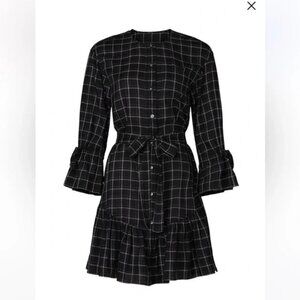 La Vie by Rebecca Taylor Long Sleeve Plaid Dress